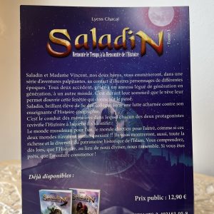Alternative view of Saladin remonte le temps à la rencontre de l’histoire - Tome 1