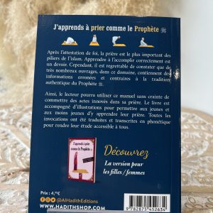 Alternative view of J’apprends à prier comme le Prophète Garçons/Hommes