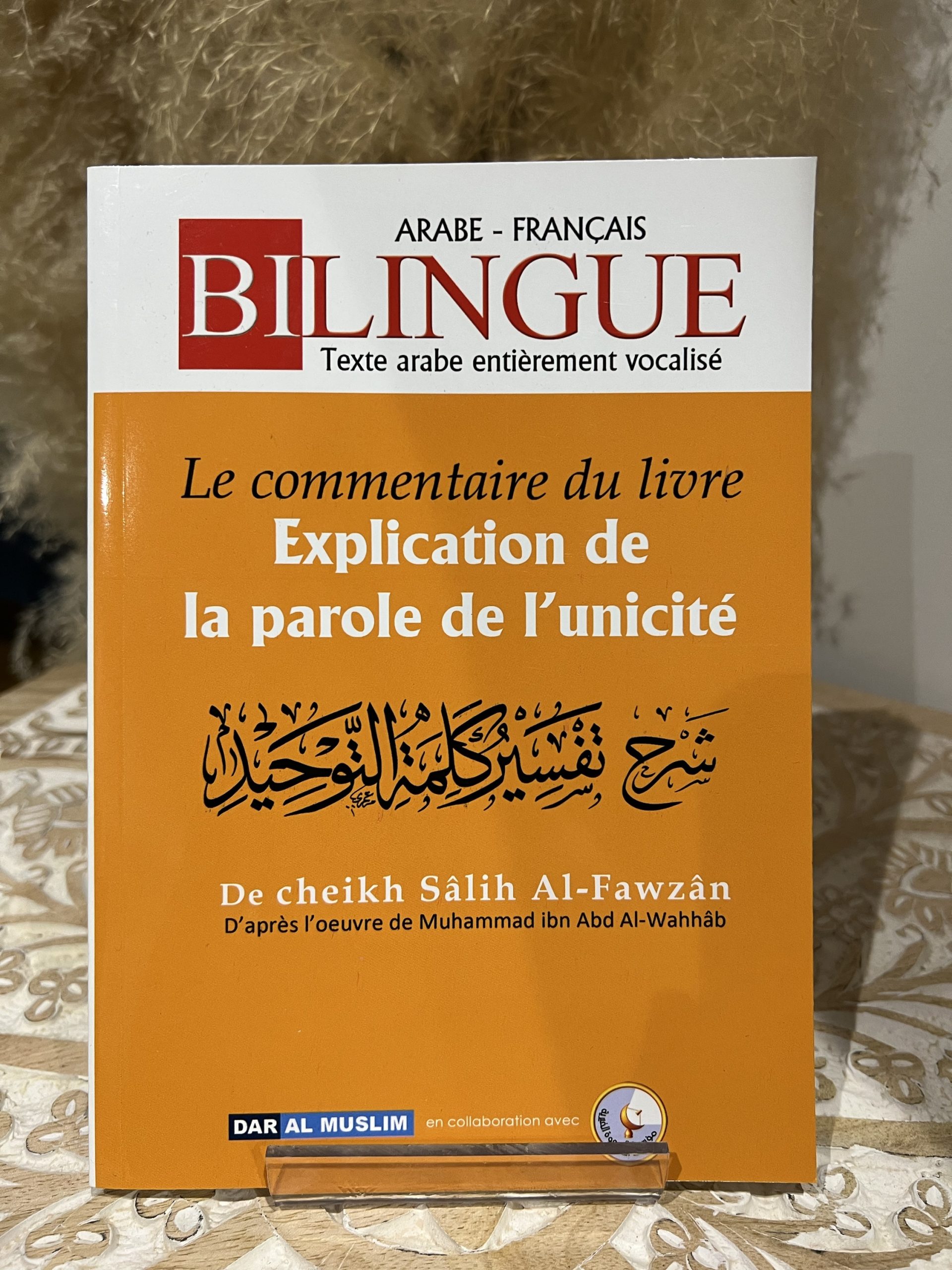 Le commentaire du livre Explication de la parole de l’unicité
