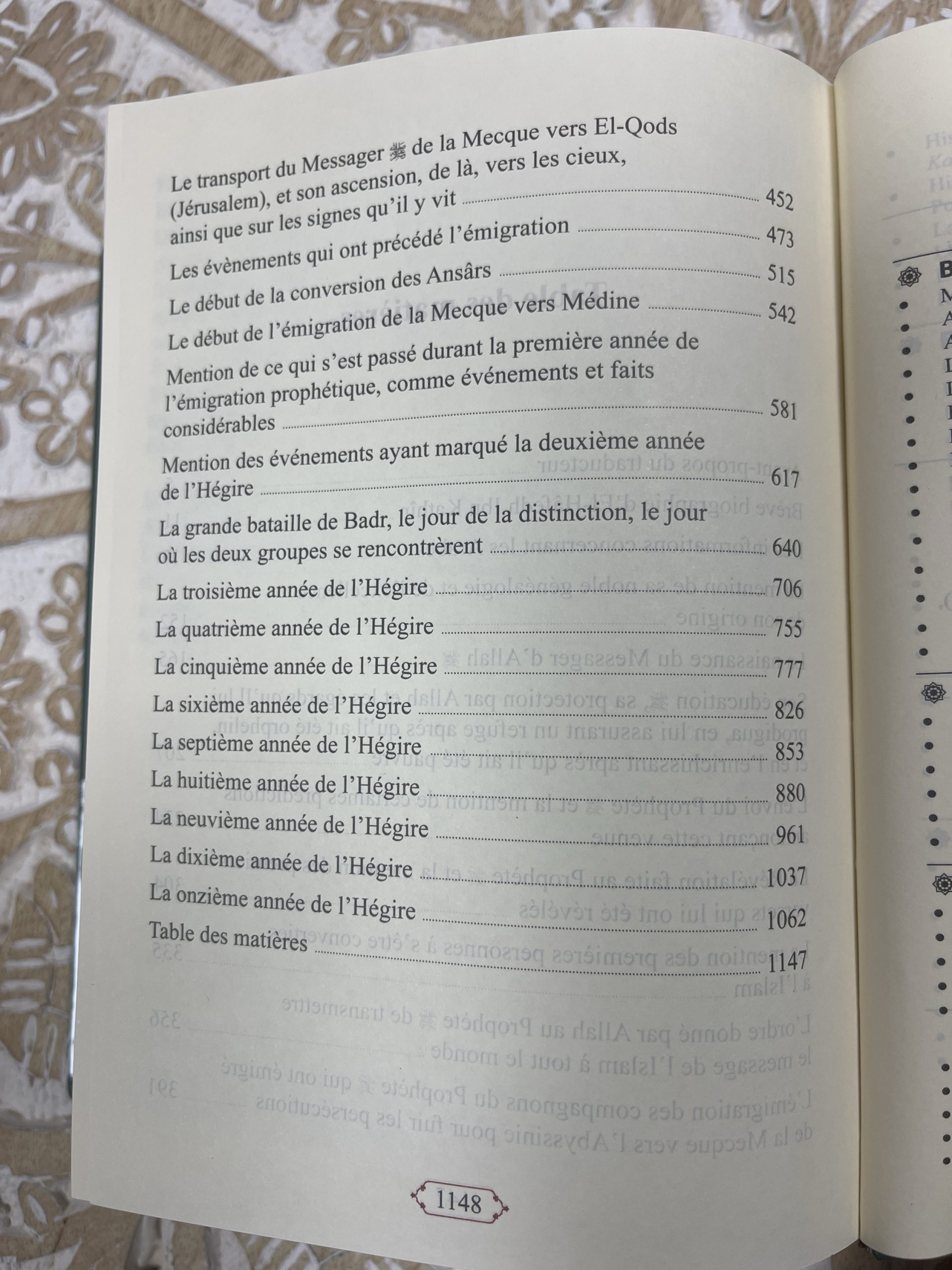 As-Sîra La biographie du Prophète Mohammed , les débuts de l’Islam ( petit format) – Image 3