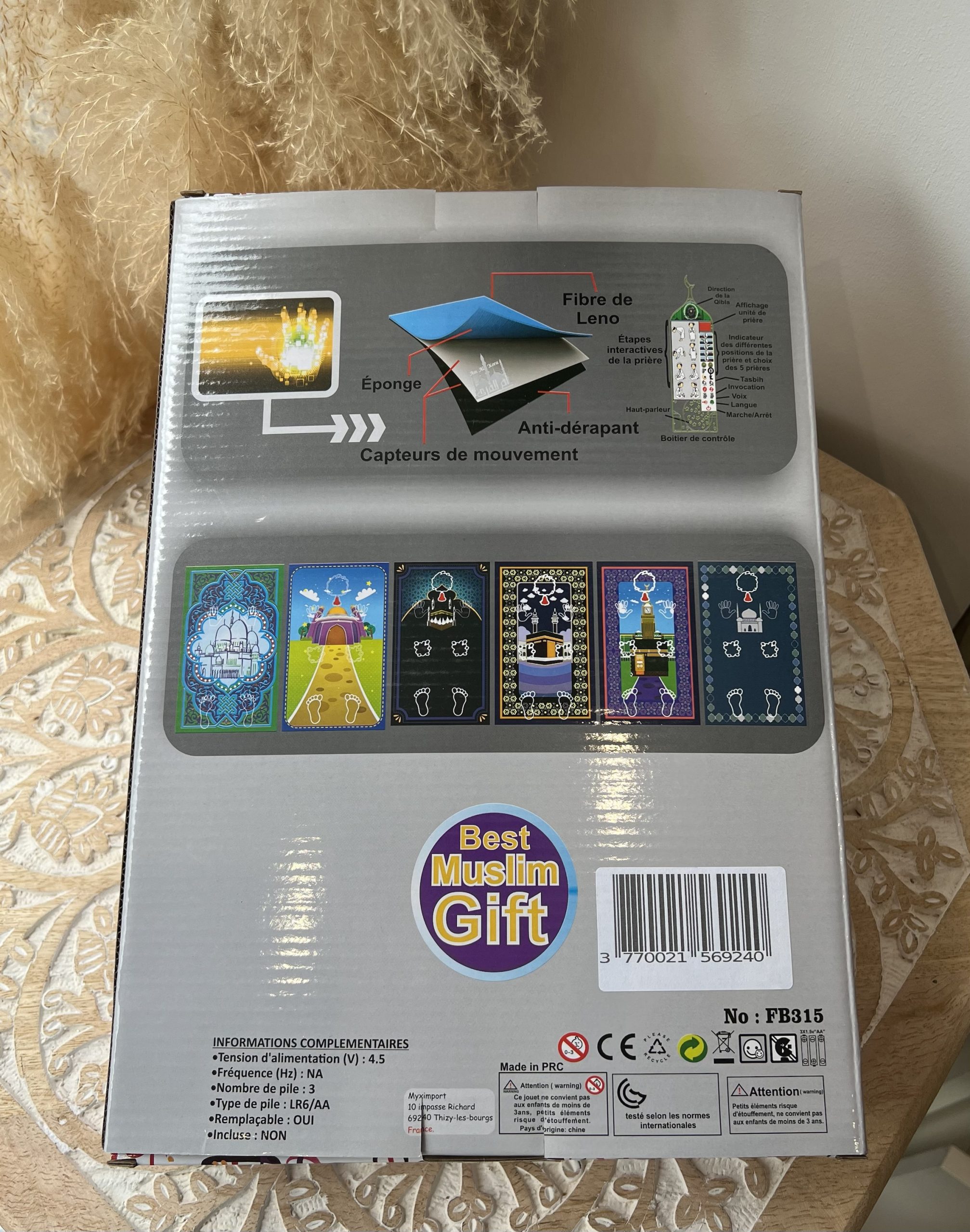 Tapis de Prière Interactif (6 Langues) – Image 2