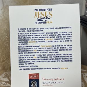 Alternative view of Par amour pour Jesus j’ai embrassé l’Islam