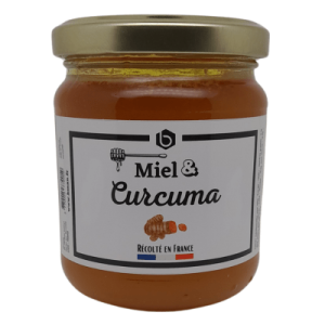 Miel et curcuma (250g)